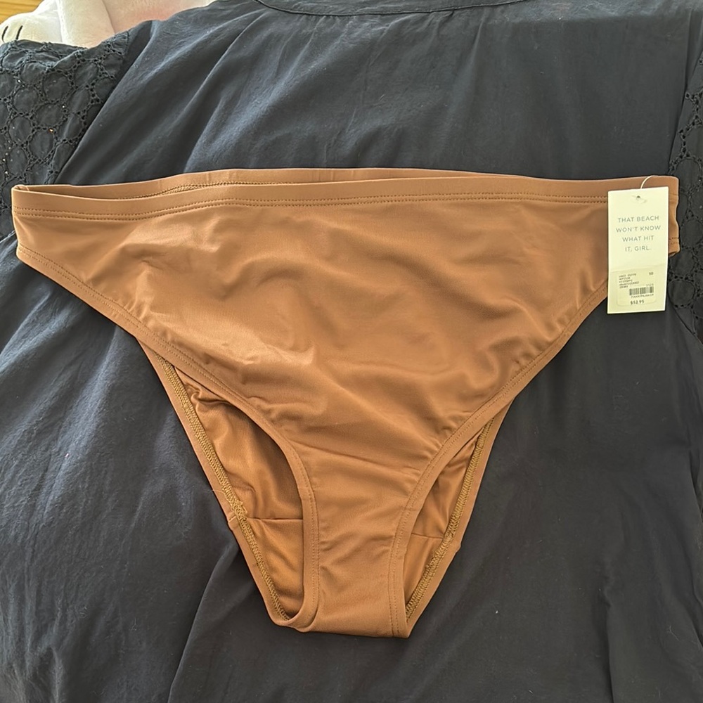 Chic Brown Bikini Bottom